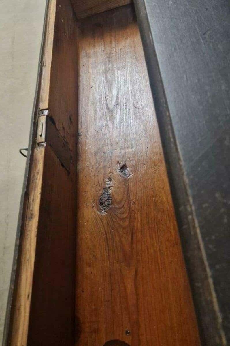 18th Century Swedish Writing Desk, Commode with Original Brass Hardware, circa 1760 - JAA