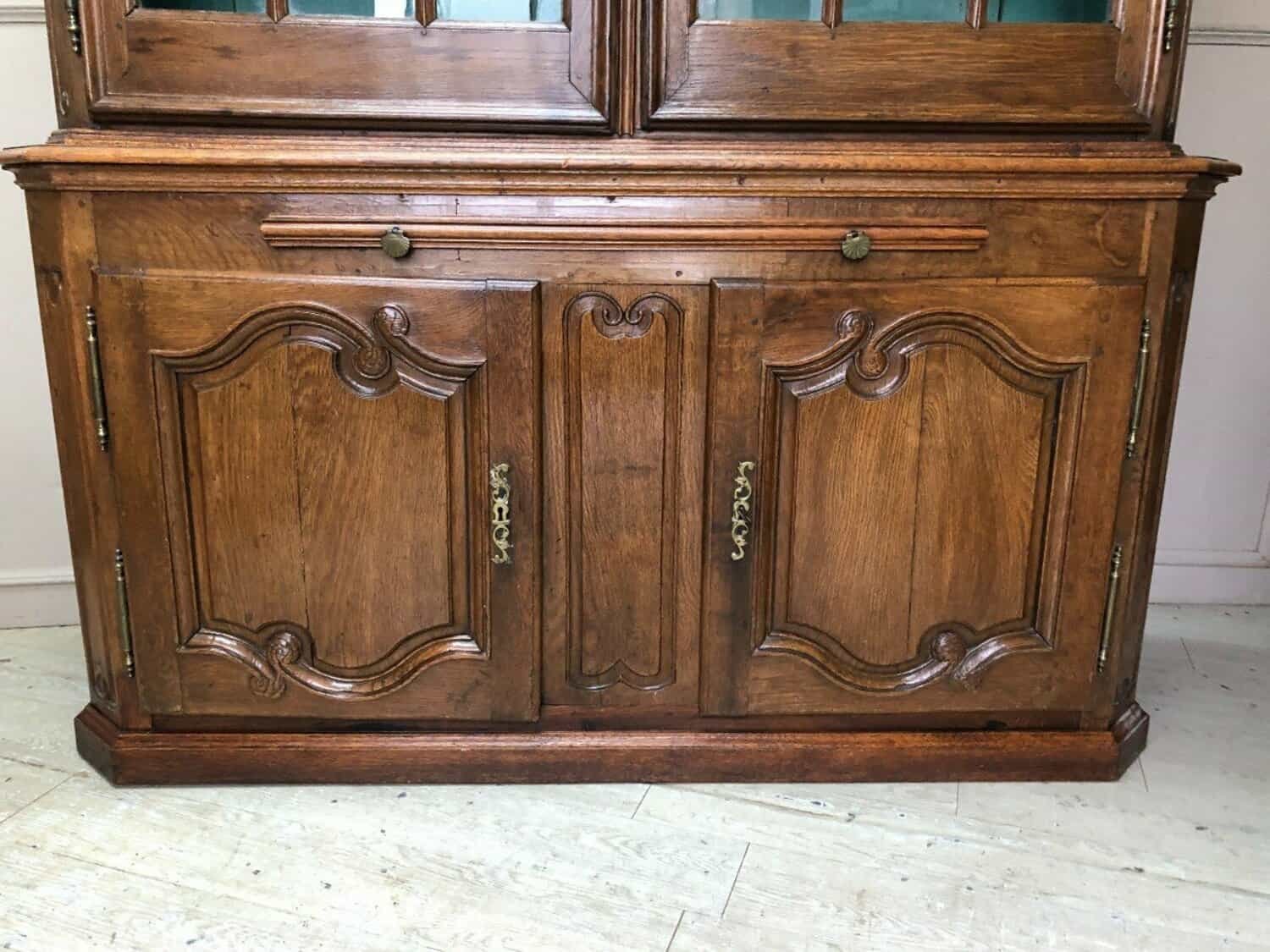 ON HOLD - 18th Century Waxed Oak Sideboard - JAA