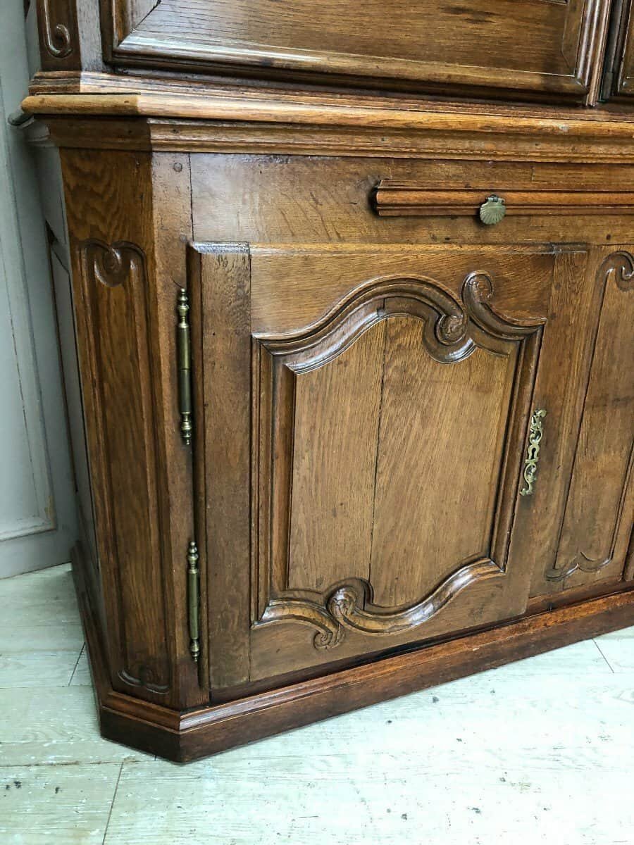 ON HOLD - 18th Century Waxed Oak Sideboard - JAA