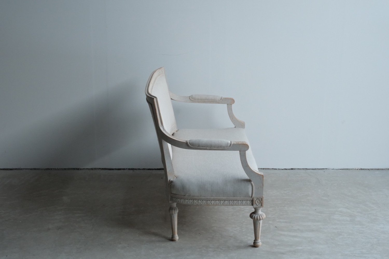Gustavian Style Settee Circa 1910 - JAA