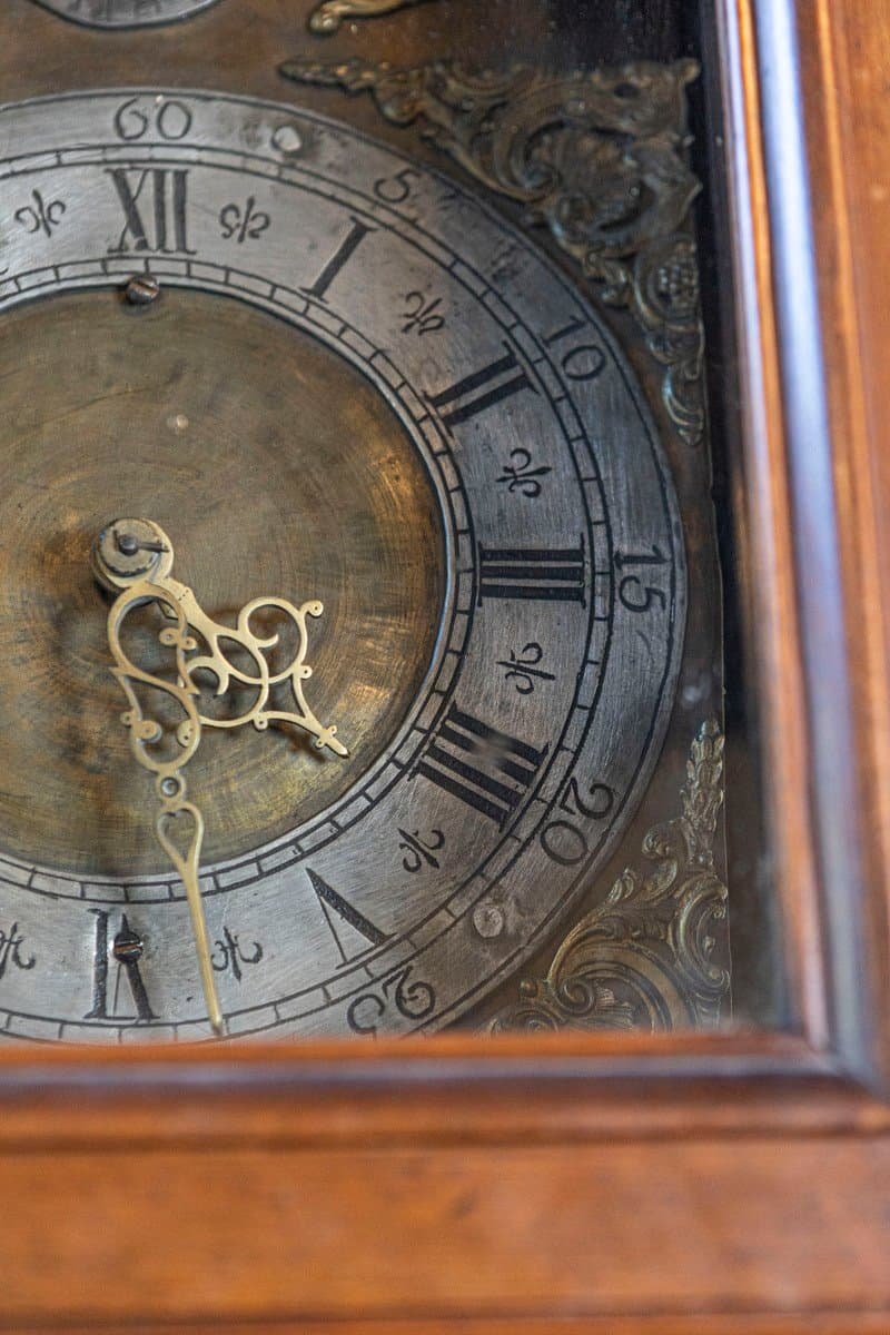 French Louis XV Period Walnut Longcase Clock from the Rhône Valley, circa 1760 - JAA