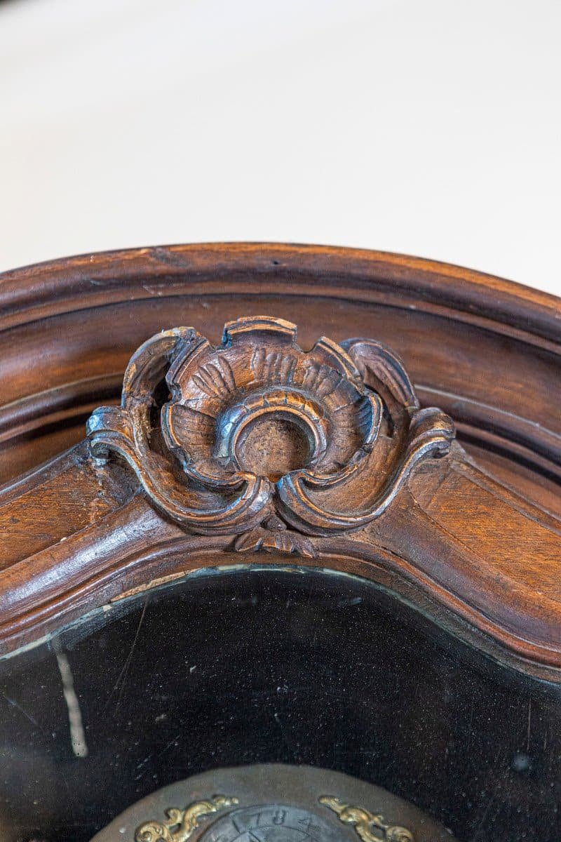 French Louis XV Period Walnut Longcase Clock from the Rhône Valley, circa 1760 - JAA