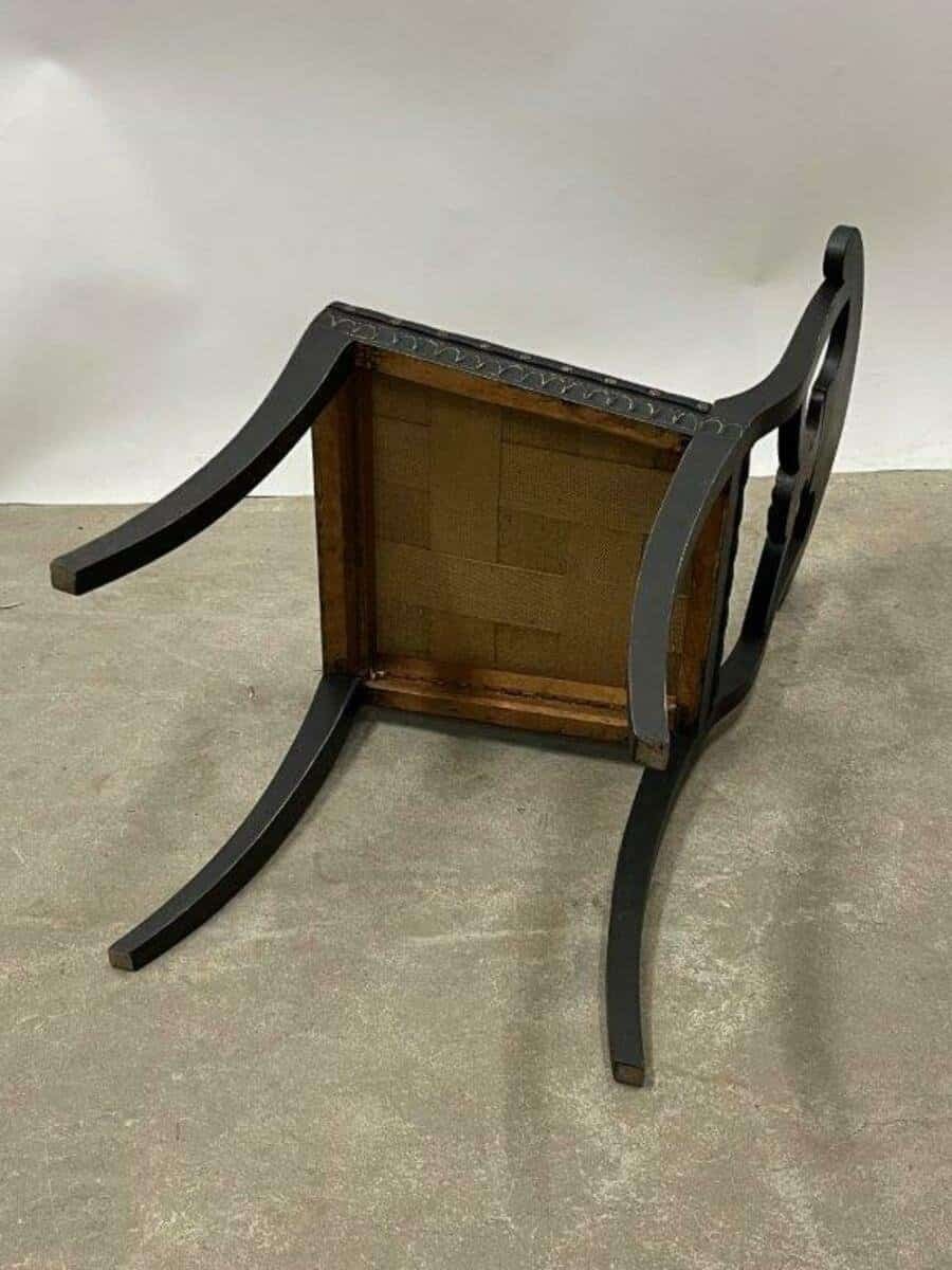 Set of Ten 19th Century Painted Chairs - JAA