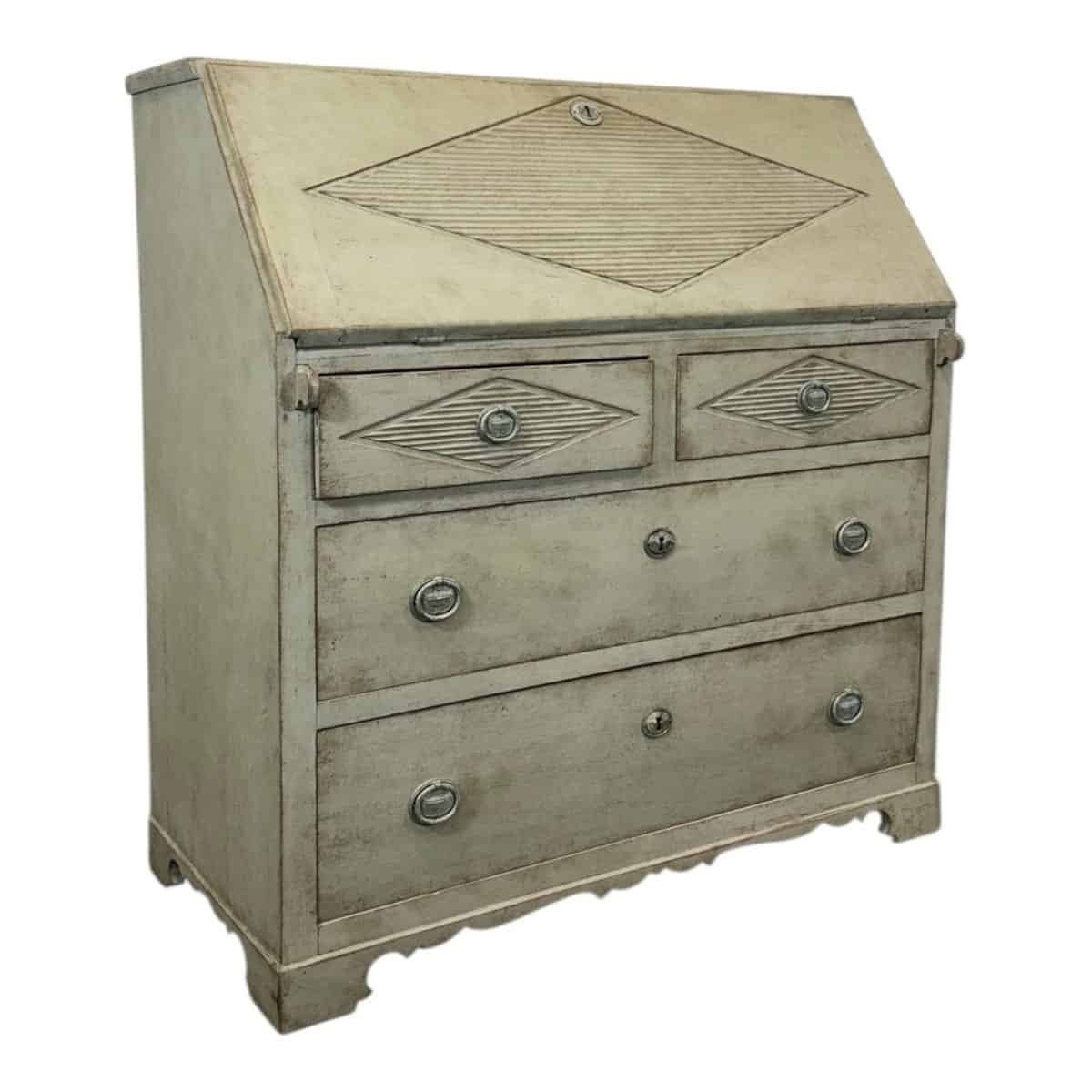 Antique Swedish Secretary - JAA