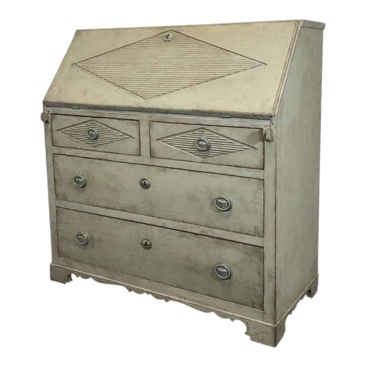 Antique Swedish Secretary - JAA