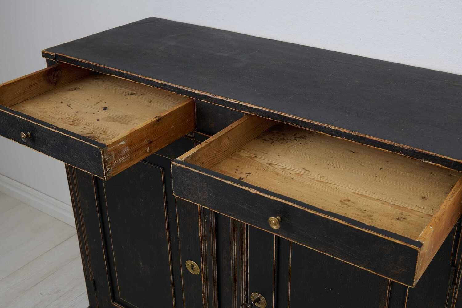 Swedish Country Antique Sideboard from the Gustavian Period - JAA