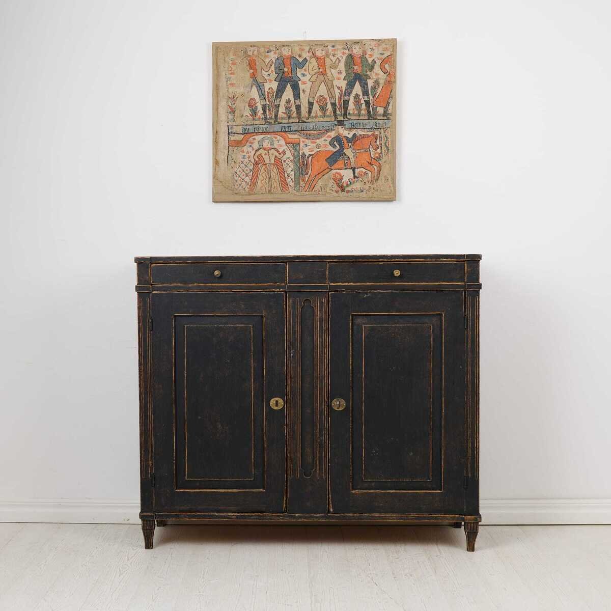 Swedish Country Antique Sideboard from the Gustavian Period - JAA