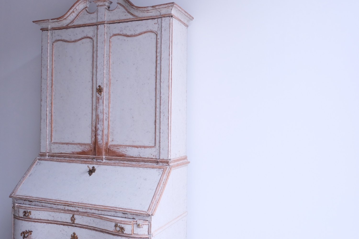 Danish Rococo Secretary Circa 1760 - JAA