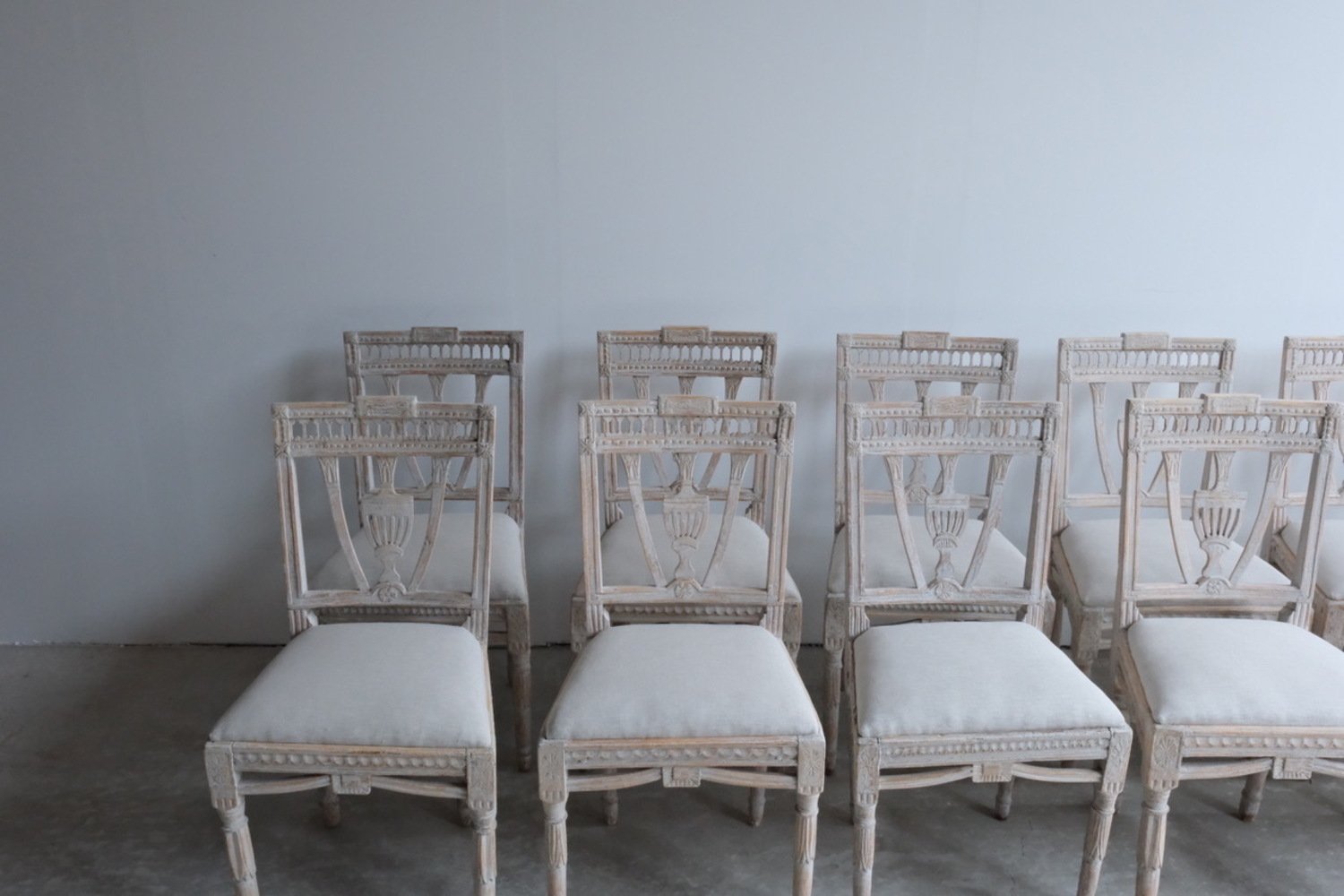 Set of 14 Gustavian Chairs Circa 1820 - Priced Individually - JAA
