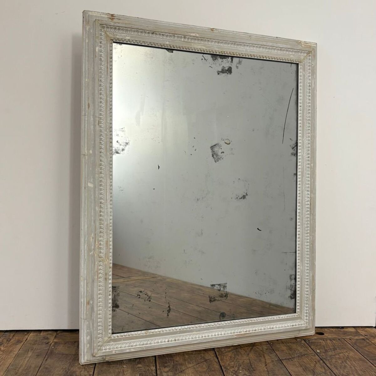 Louis XVI period wood panel mirror - JAA