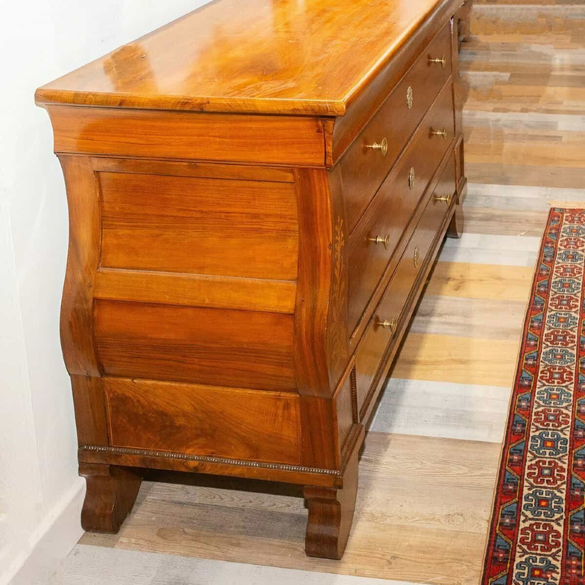 Walnut Chest Of Drawers, Louis Philippe, First Half Of The 19th Century - JAA