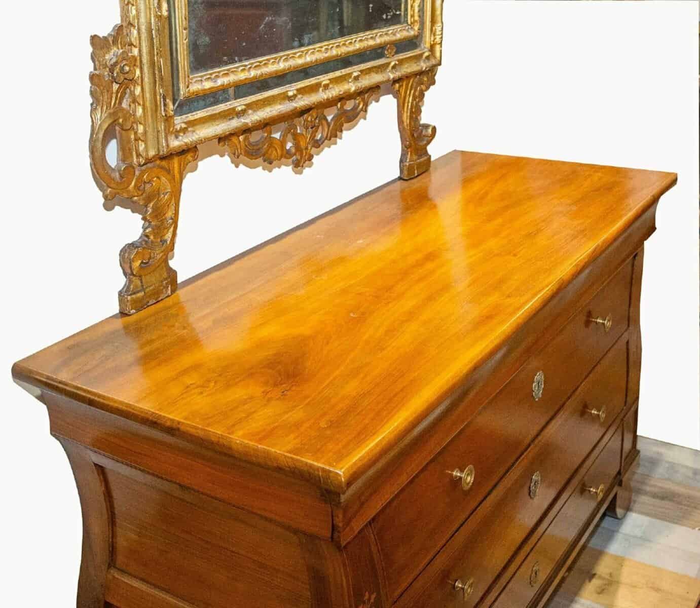 Walnut Chest Of Drawers, Louis Philippe, First Half Of The 19th Century - JAA