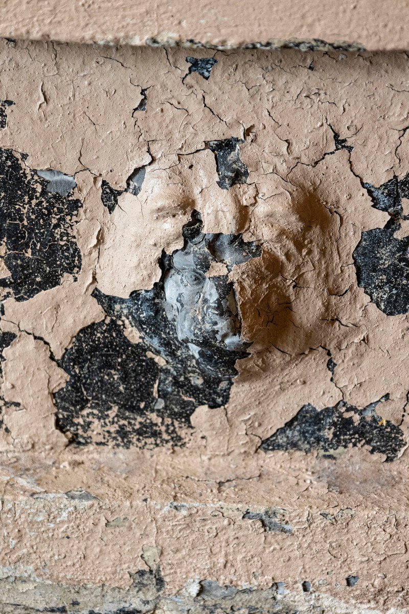 Pair of English Edwardian Period 1900s Reconstituted Stone Urns with Lion Heads - JAA