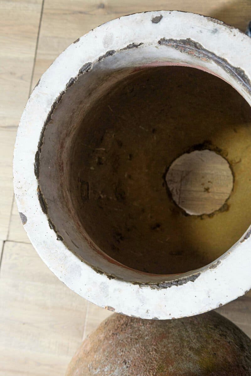 Pair of 19th Century French Cast Iron Jars - JAA