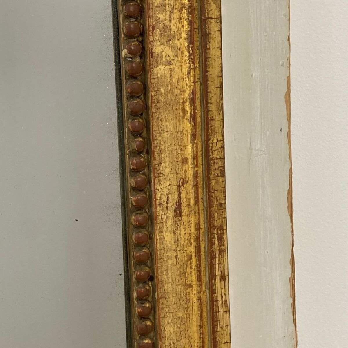 Large Louis XVI period paneled mirror - JAA