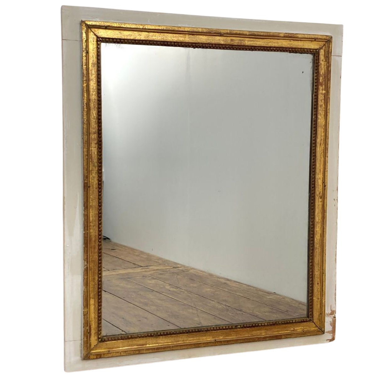 Large Louis XVI period paneled mirror - JAA