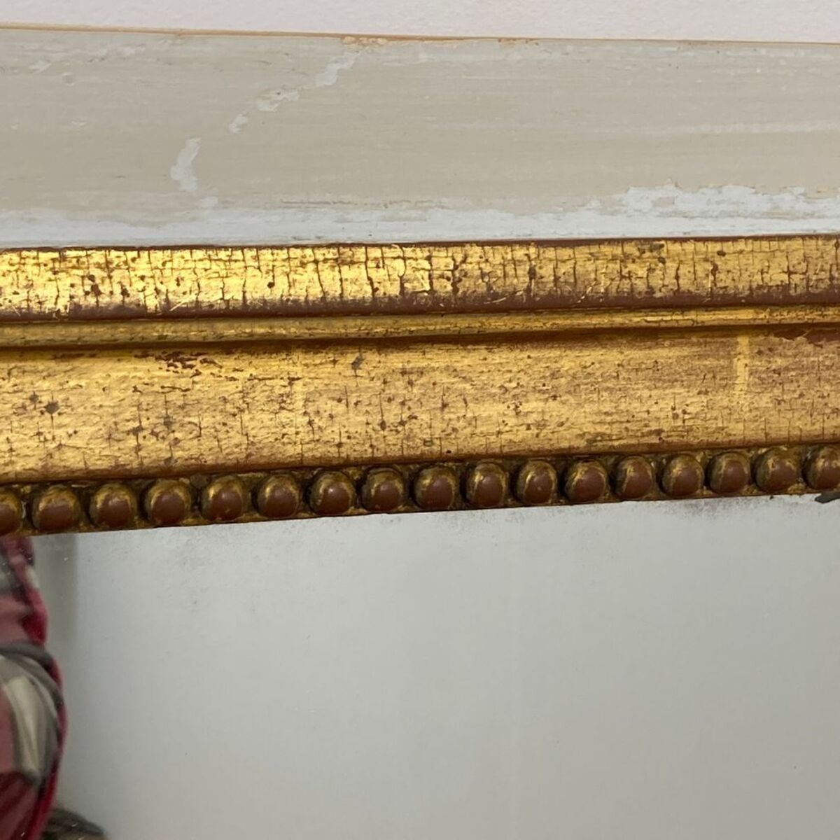 Large Louis XVI period paneled mirror - JAA