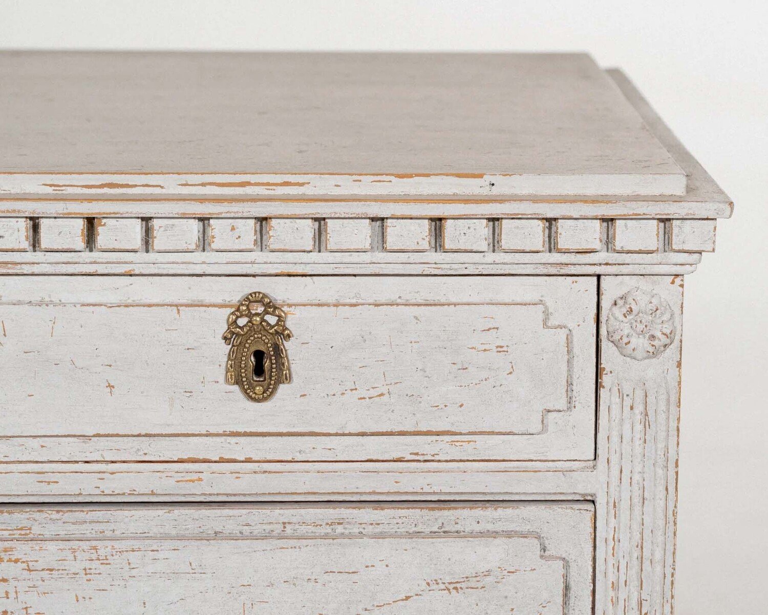 Painted Chest of Drawers Circa 100 years old - JAA