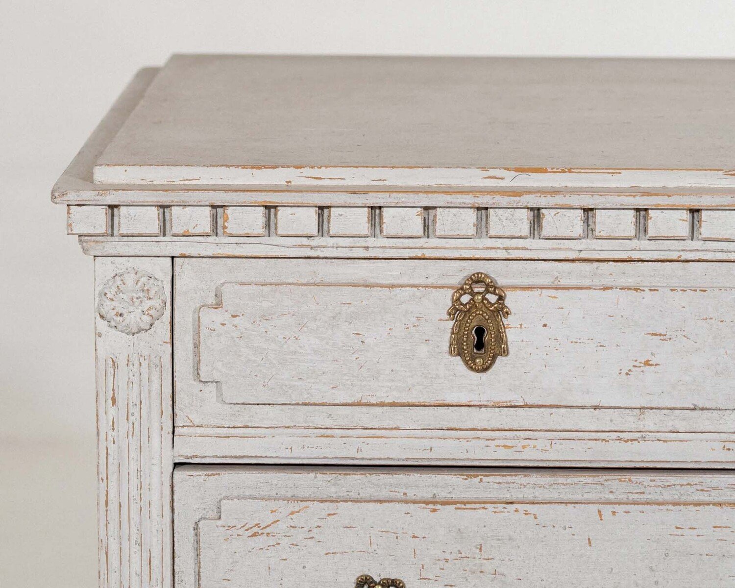 Painted Chest of Drawers Circa 100 years old - JAA
