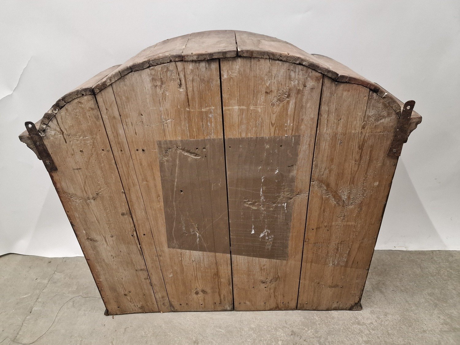 Black Painted 18th Century Wall Cabinet Circa 1770 - JAA