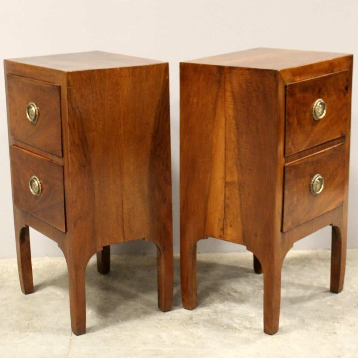 Pair of Directoire Period Bedside Tables - JAA