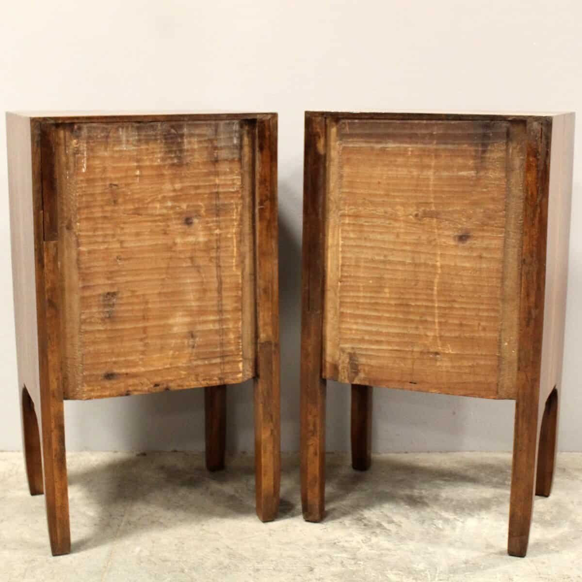 Pair of Directoire Period Bedside Tables - JAA