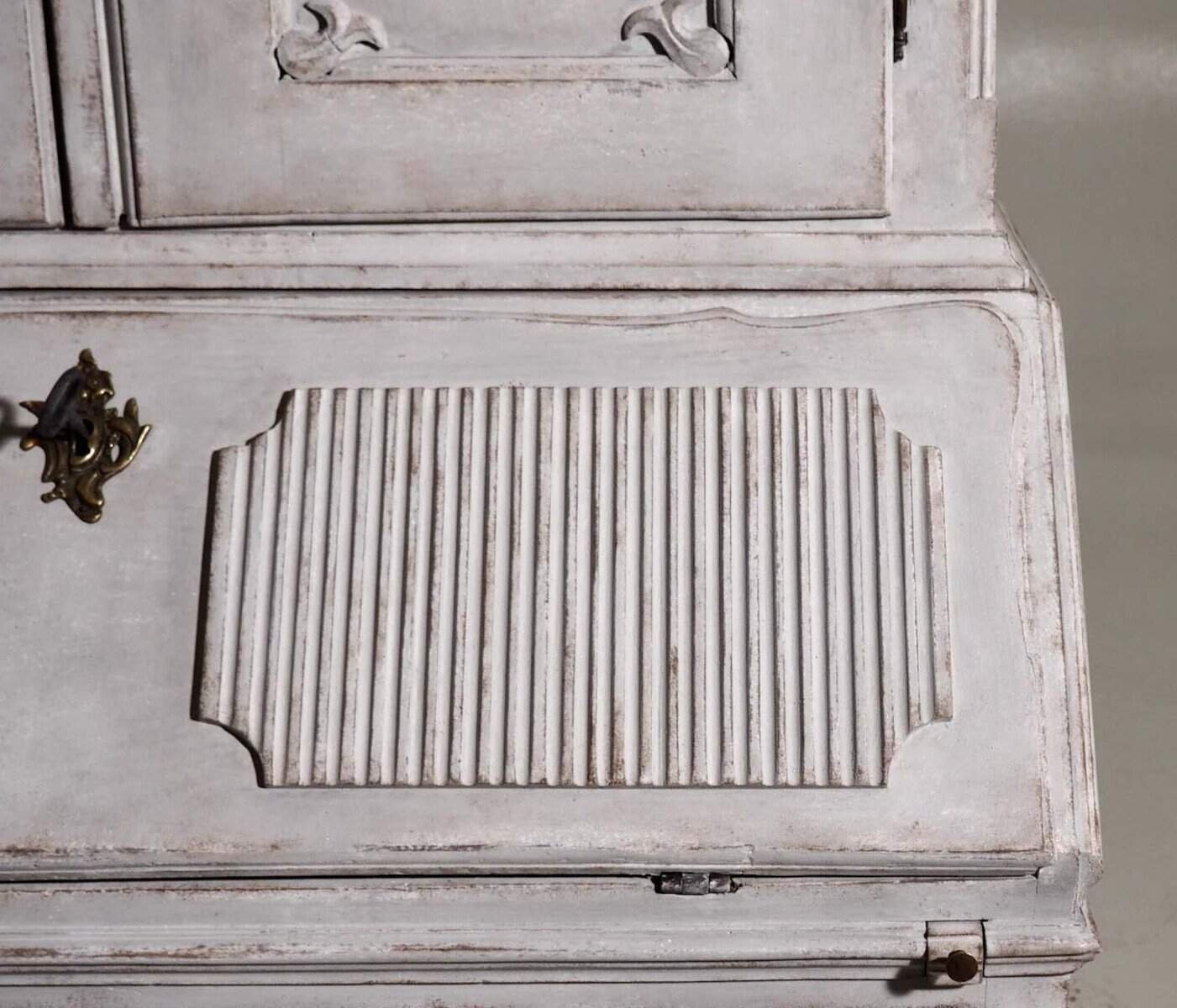 Scandinavian two-parts bureau, 1770 - JAA