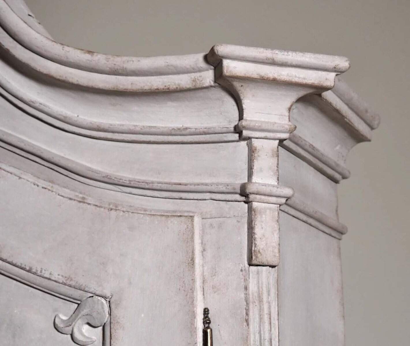 Scandinavian two-parts bureau, 1770 - JAA