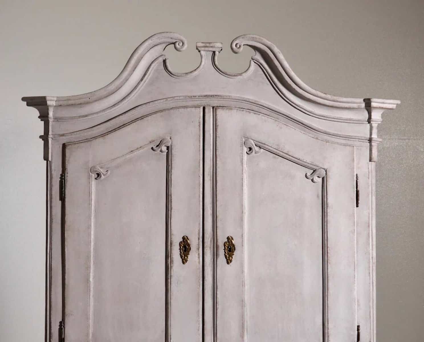 Scandinavian two-parts bureau, 1770 - JAA