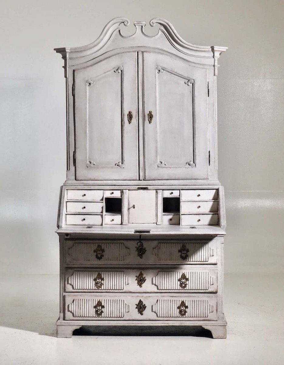 Scandinavian two-parts bureau, 1770 - JAA