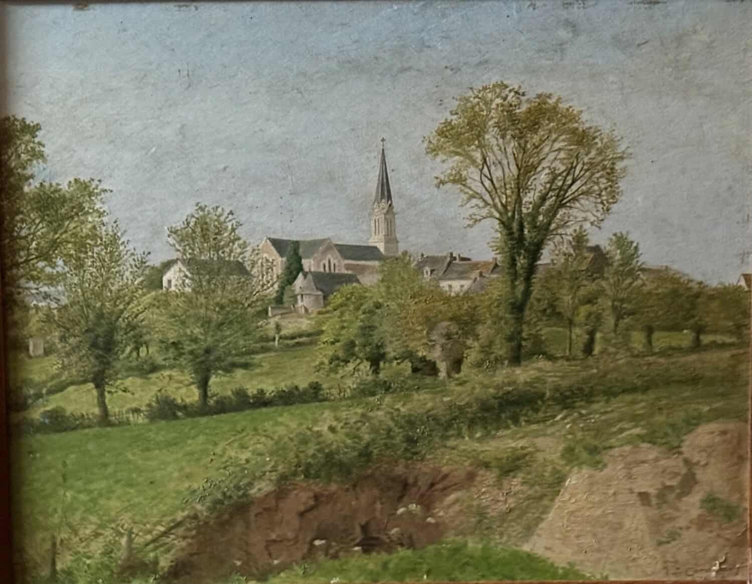 Jean Corabœuf (1879-1947) Village Of Pannecé Pays De Loire. France. - JAA