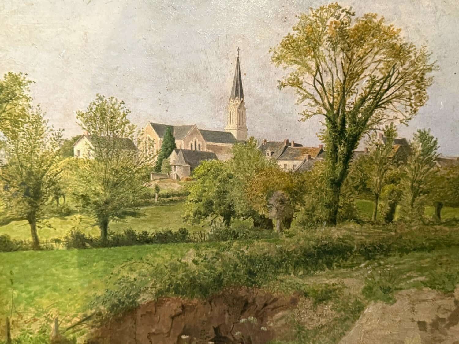 Jean Corabœuf (1879-1947) Village Of Pannecé Pays De Loire. France. - JAA