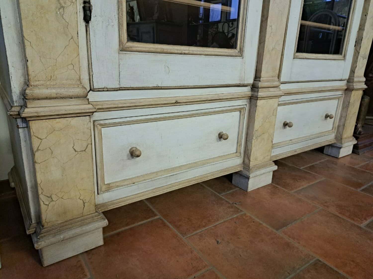 Empire Lacquered Bookcase - JAA