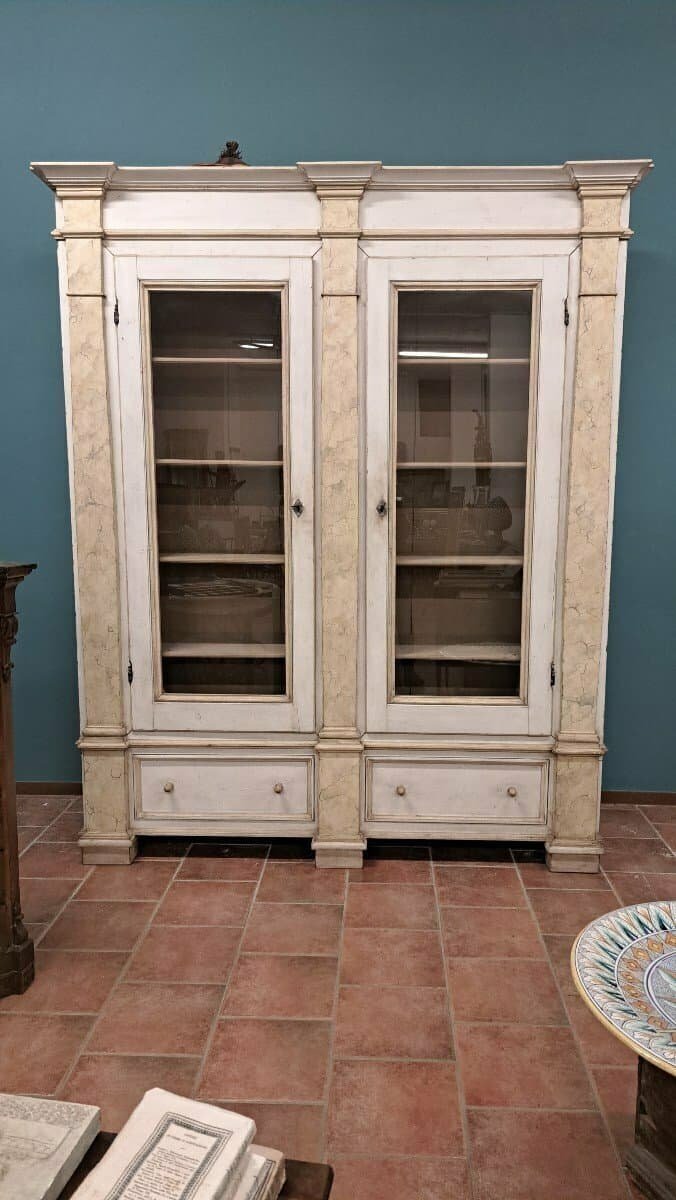 Empire Lacquered Bookcase - JAA