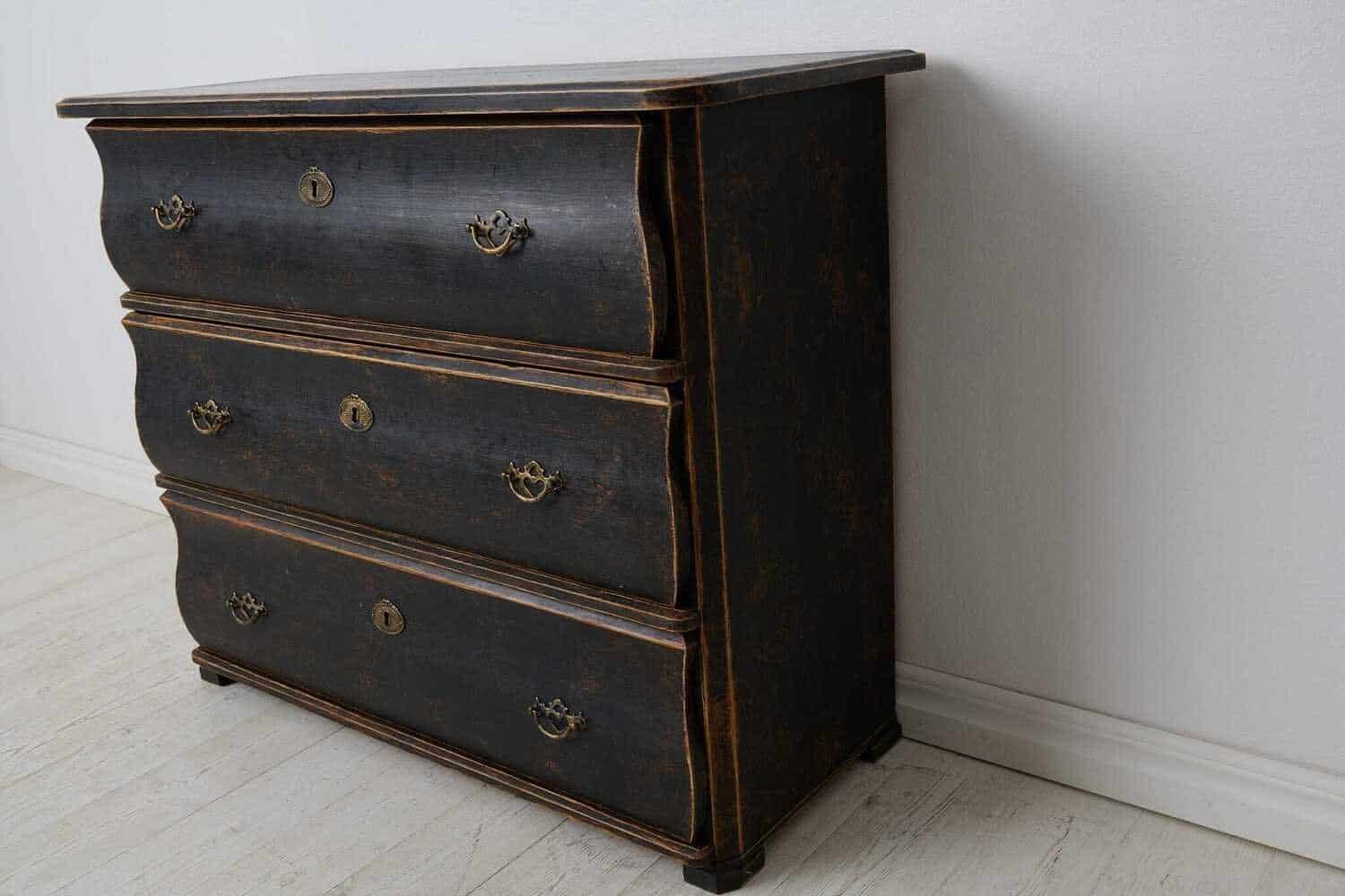 ON HOLD - Swedish Antique Chest of Drawers Dated 1883 - JAA