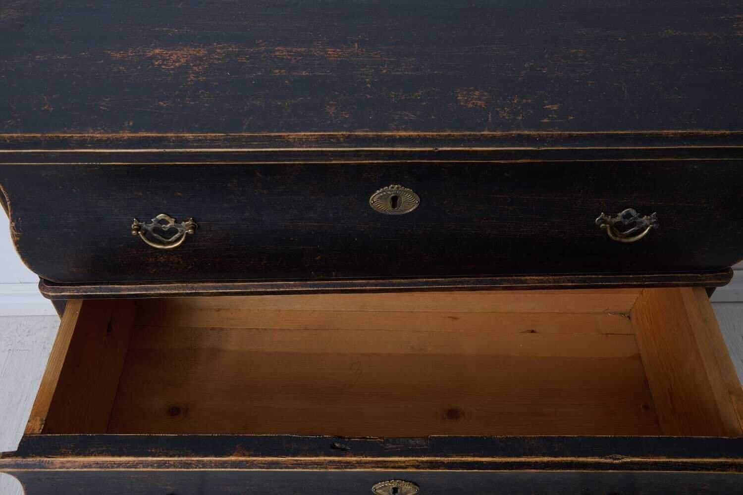 ON HOLD - Swedish Antique Chest of Drawers Dated 1883 - JAA