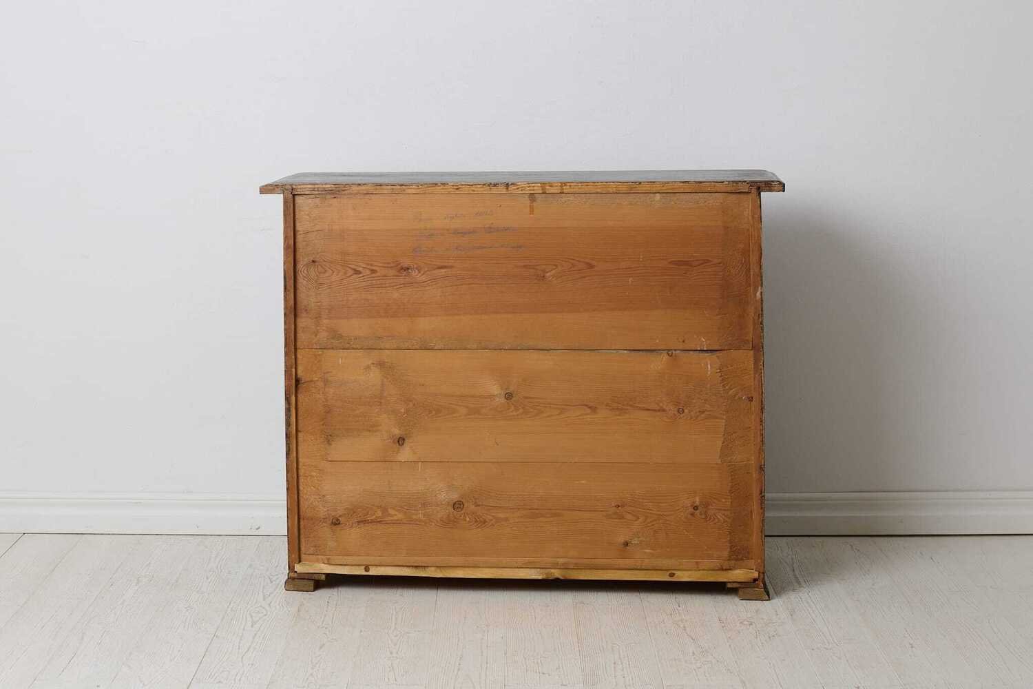 ON HOLD - Swedish Antique Chest of Drawers Dated 1883 - JAA