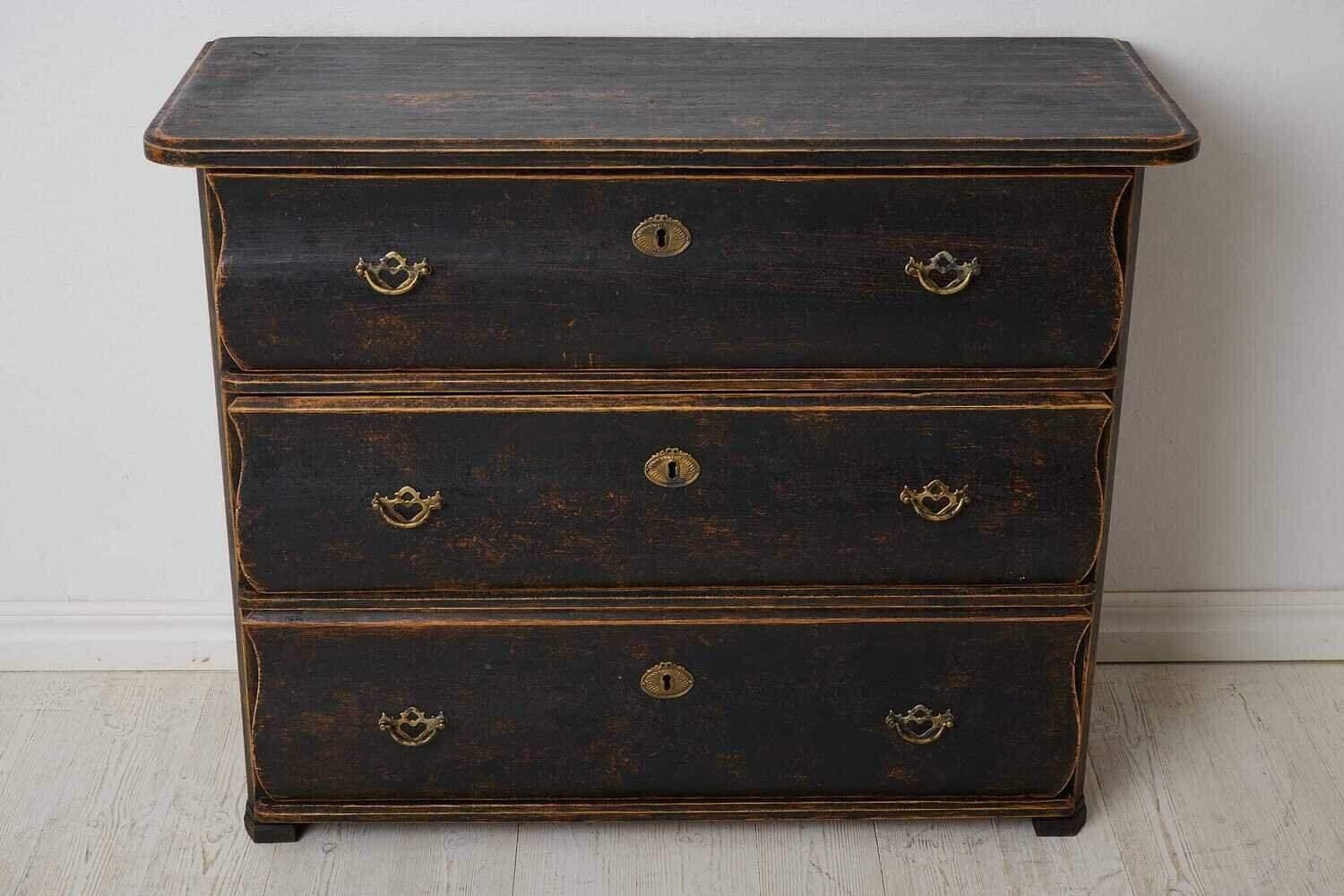 ON HOLD - Swedish Antique Chest of Drawers Dated 1883 - JAA