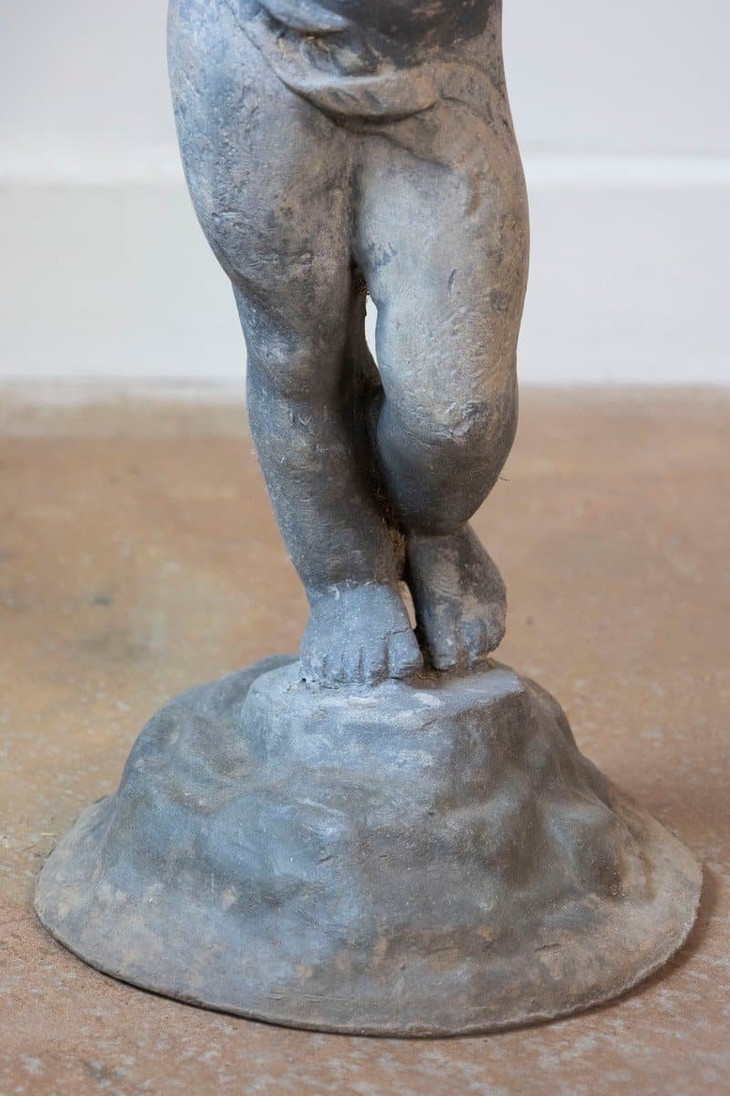 Early 20th Century Lead Putti Fountain, Circa 1920 - JAA