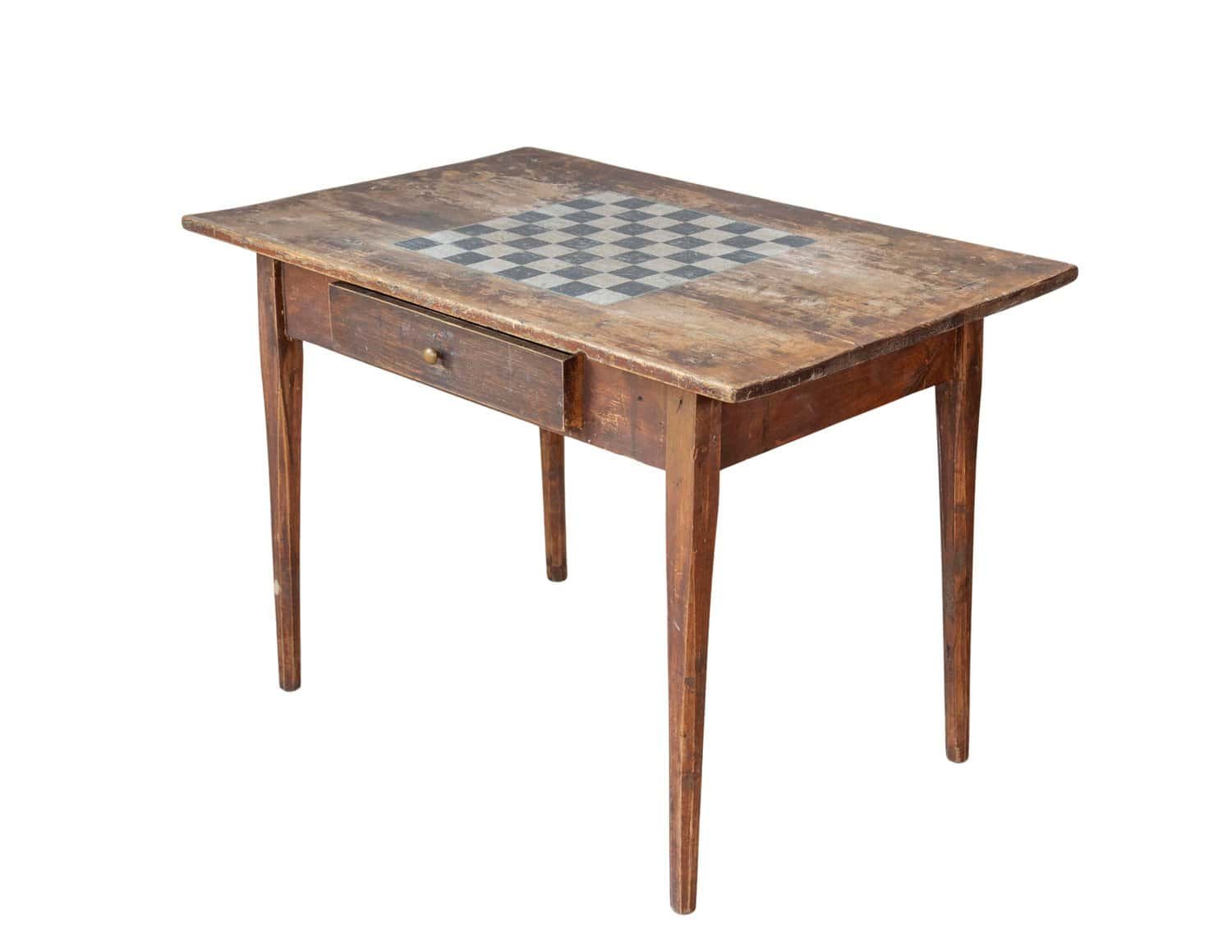 Swedish 19th Century Game Table