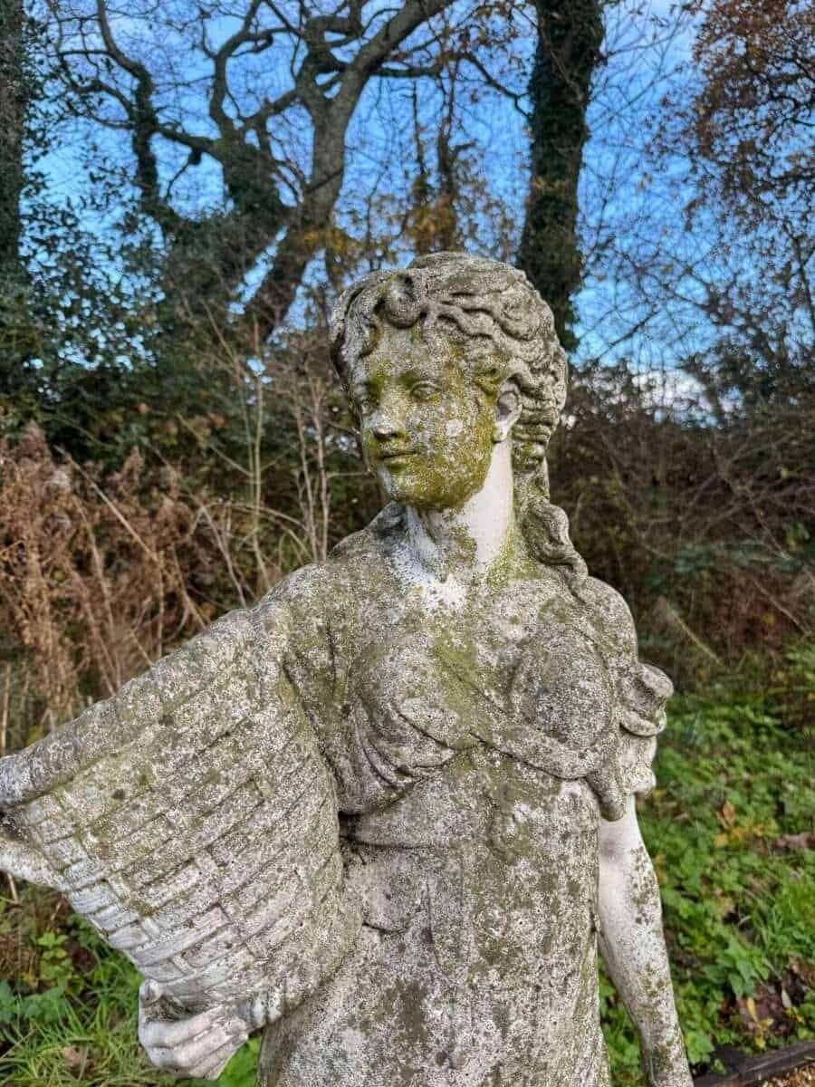 Basket Lady Statue - JAA