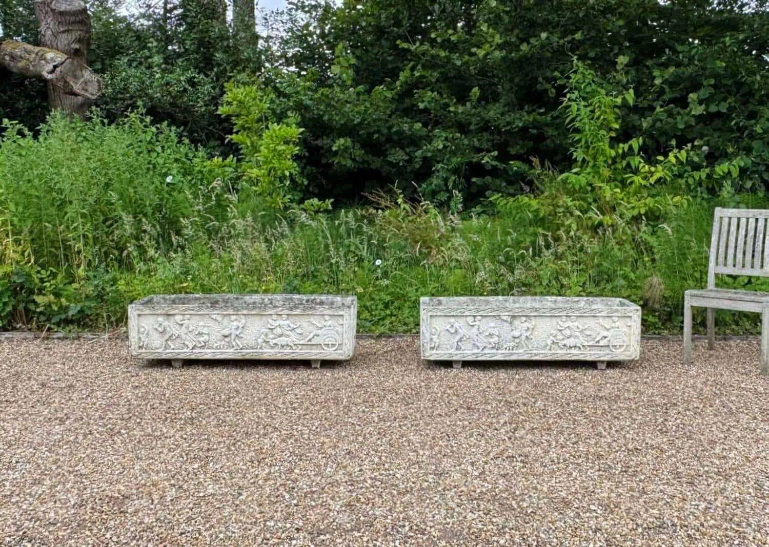Pair of Large Classical Troughs - JAA