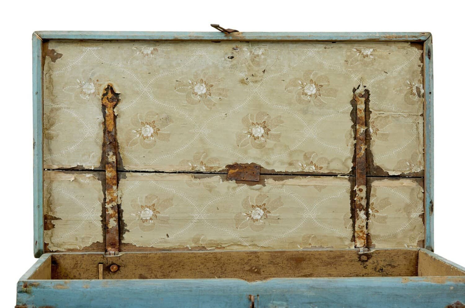 On Hold: 19th century Swedish painted trunk/chest circa 1860. - JAA
