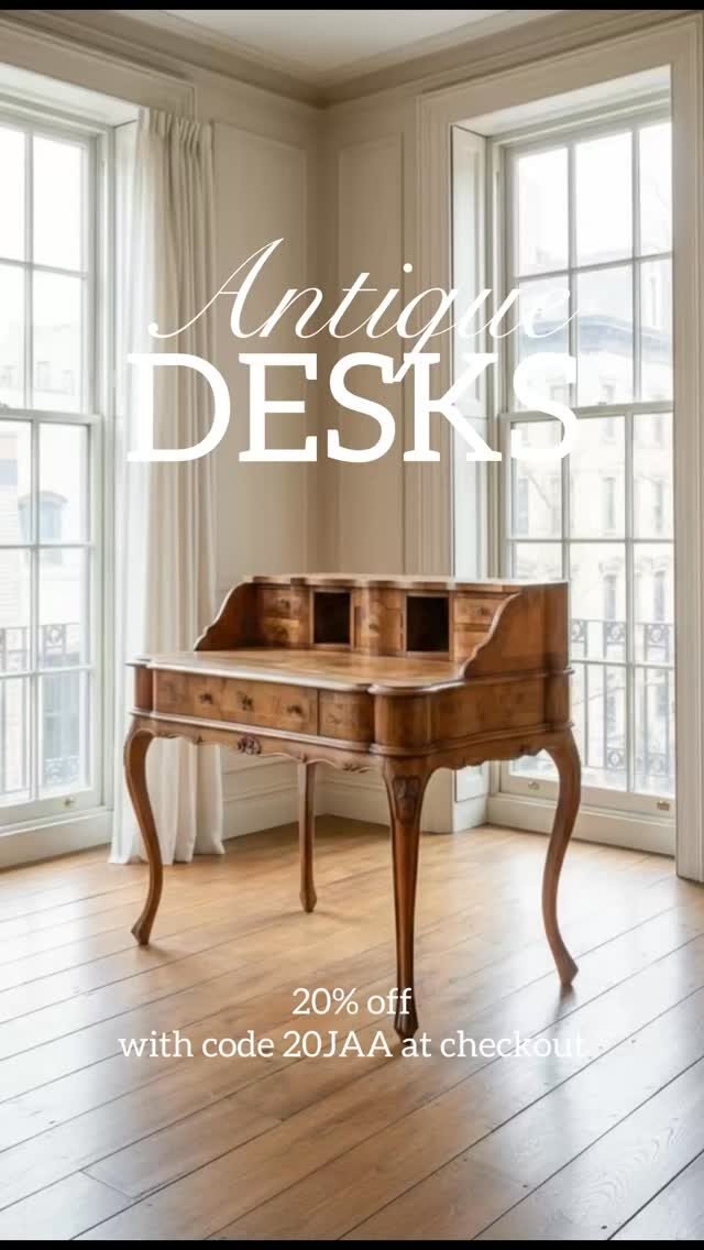 Instagram post from jacquelineadamsantiques. This post is in position 1.