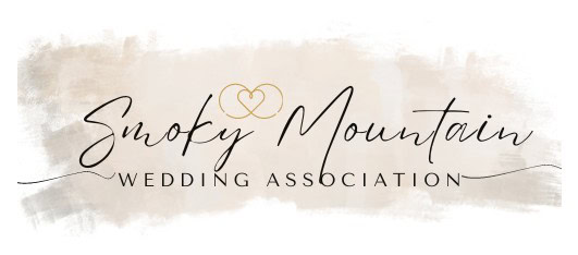 Elegant wedding logo for Smoky Mountain Wedding Association, perfect for wedding branding.