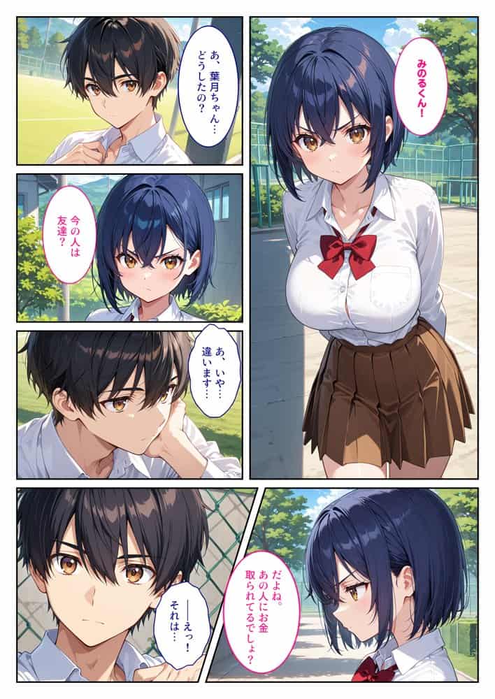 僕の爆乳彼女が絶倫ヤンキーに寝取られて性玩具にされる話 hitomi raw無料エロ漫画(同人誌)サンプル画像003