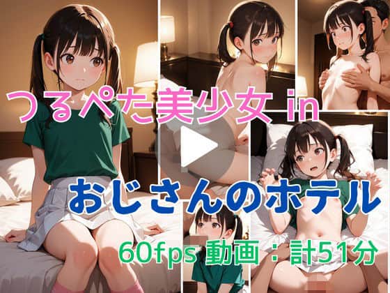 つるぺた美少女 in おじさんのホテル