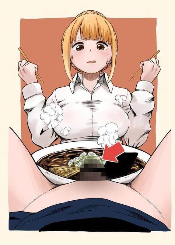 すみません!!ラーメンに’ち〇こ’が入っているのですが…!! hitomi raw無料エロ漫画(同人誌)サンプル画像002
