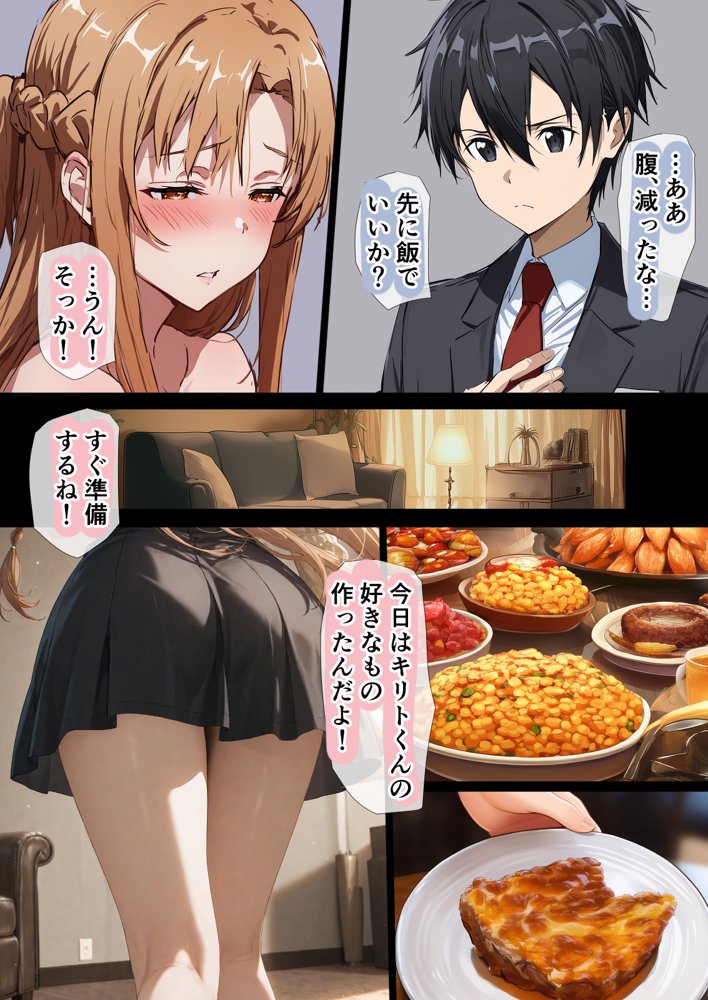 寝取られ堕ちるヒロイン SA〇 アスナ5 -借金で嫁を貸出す話3-