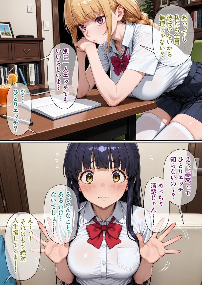 進学校の女子の性欲解消を手伝うことになったのだが